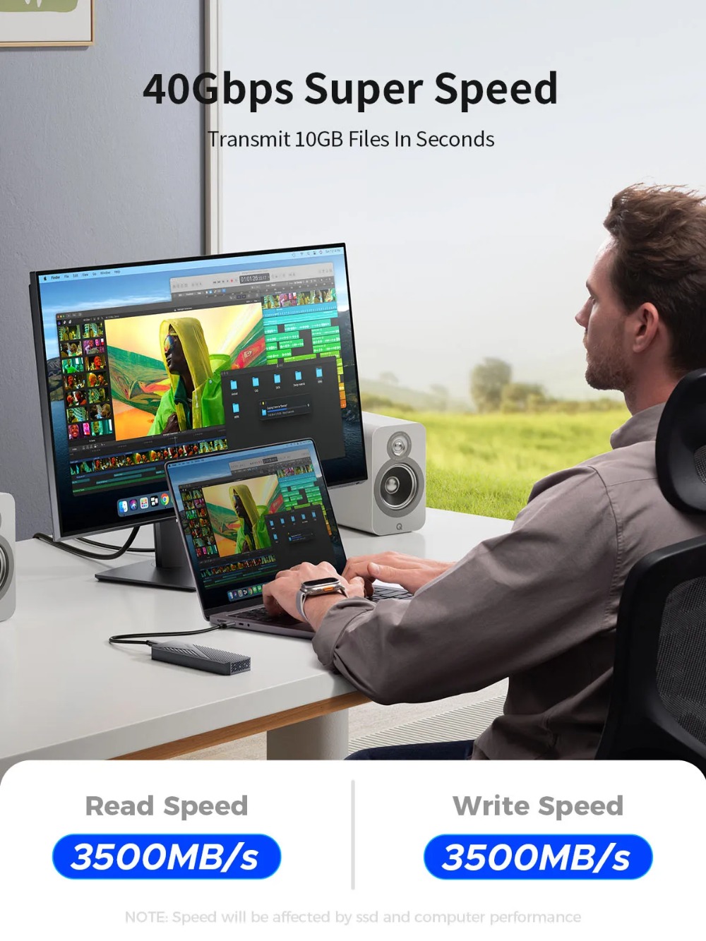ORICO USB4 40Gbps M.2 NVMe SSD - Usb4 40Gbps External Ssd 8Tb ulasan dan harga