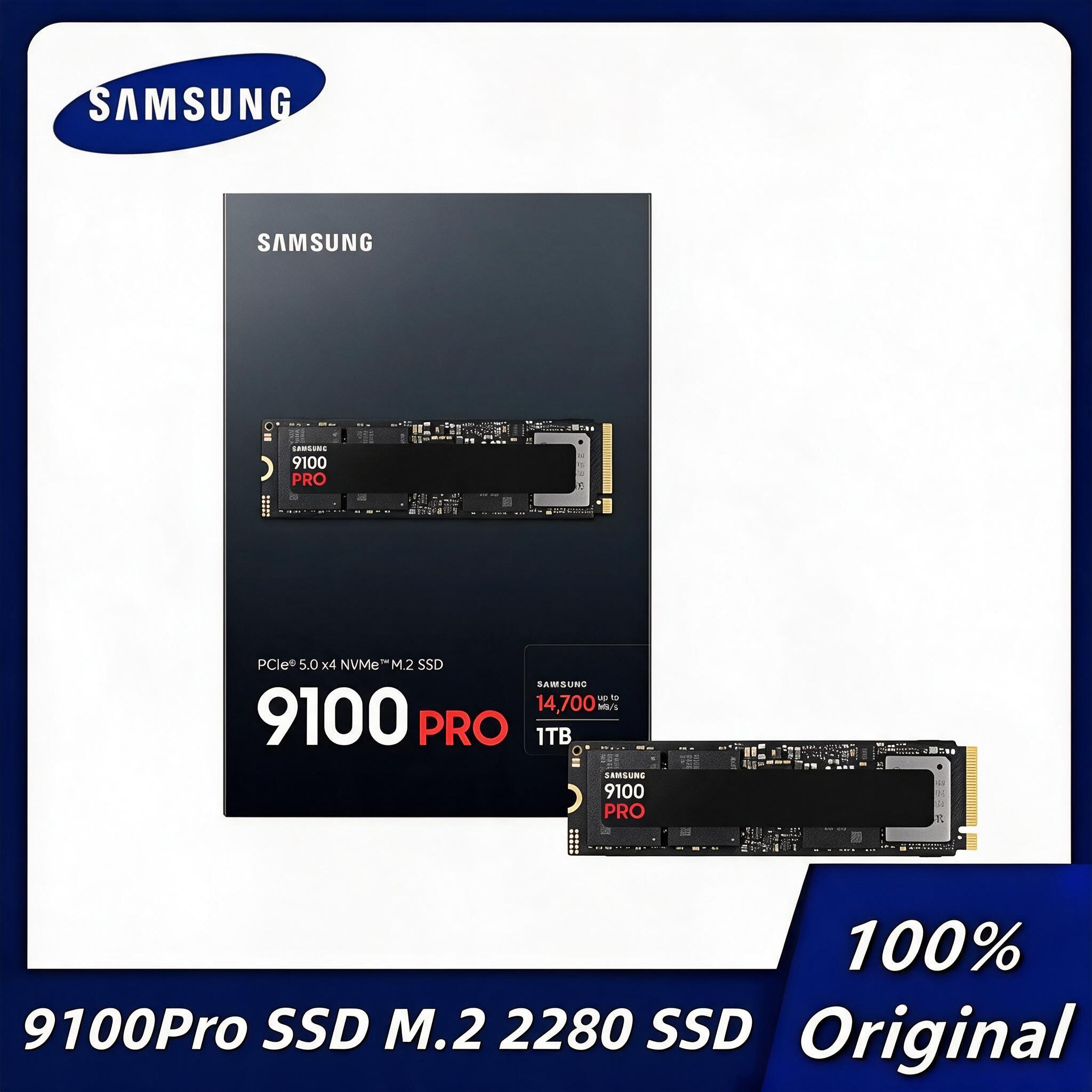 Original SAMSUNG 9100 Pro 1TB  - Nvme Pcie 5.0 Ssd 4Tb ulasan dan harga