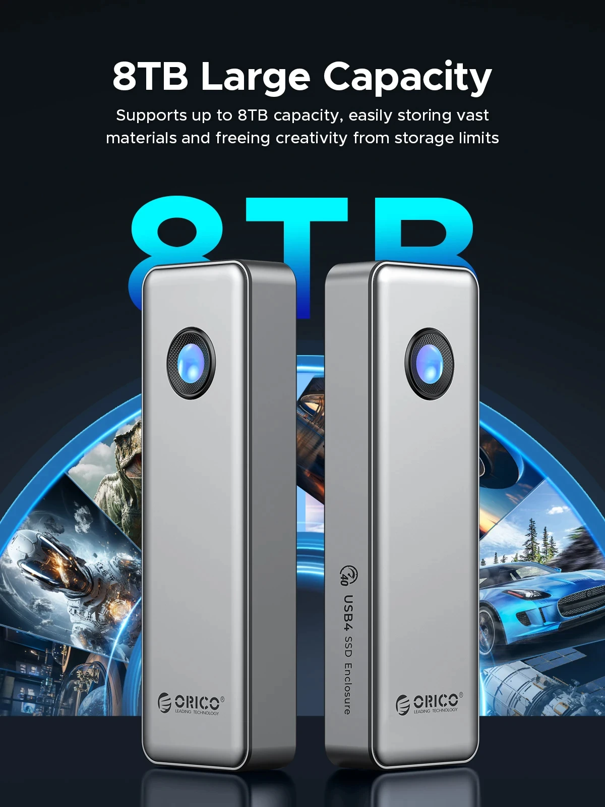 ORICO USB4 40Gbps M.2 NVMe SSD - Usb4 40Gbps External Ssd 8Tb ulasan dan harga